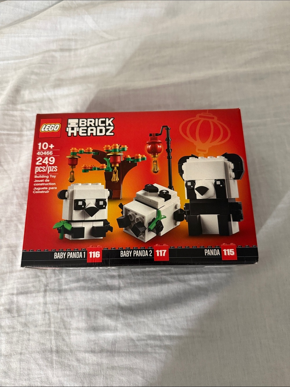Lego BrickHeadz Panda Family 40466
